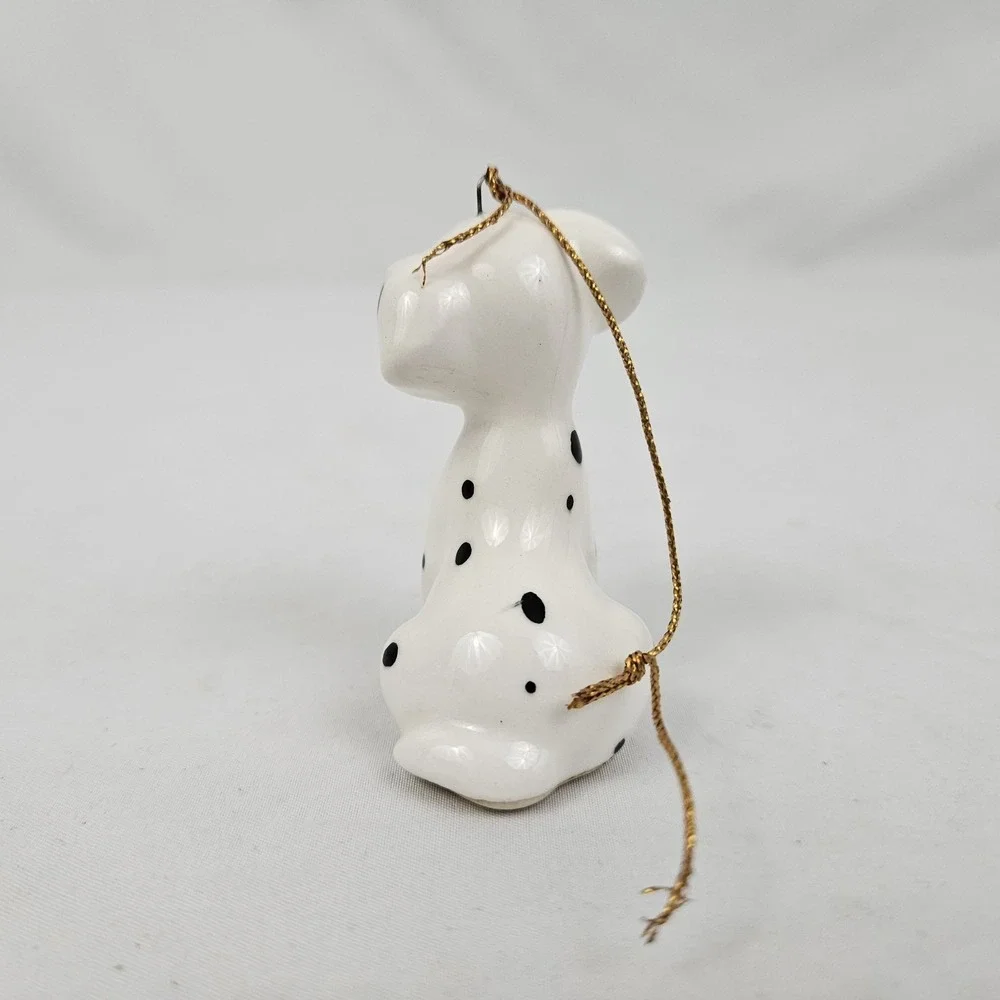 Walt Disney Productions 101 Dalmatian Ornament Figure Ceramic Vintage Japan